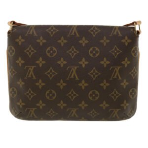 Louis Vuitton Brown Canvas Musette Tango shoulder bag | AlmaBagz