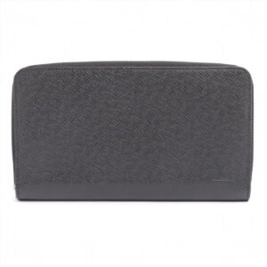 Louis Vuitton Black Leather Zippy organizer wallet accessories | AlmaBagz