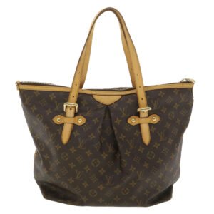 Louis Vuitton Brown Canvas Palermo shoulder bag | AlmaBagz