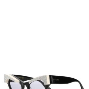 Gucci Woman Black Acetate Sunglasses | AlmaBagz