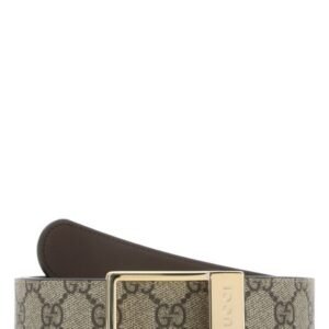 Gucci Man Gg Supreme Fabric Belt | AlmaBagz