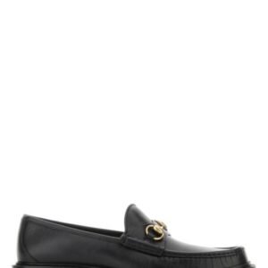 Gucci Man Black Leather Loafers | AlmaBagz