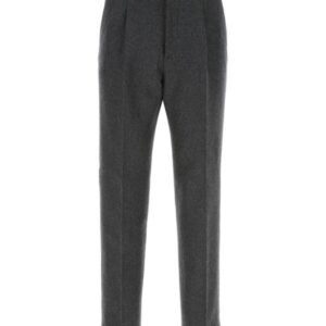 Gucci Man Dark Grey Wool Blend Pant | AlmaBagz