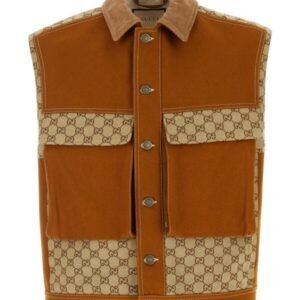 Gucci Man Multicolor Cotton Vest | AlmaBagz