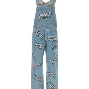 Gucci Man Denim Dungarees | AlmaBagz
