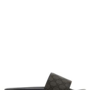 Gucci Man Gg Supreme Fabric Slippers | AlmaBagz