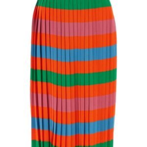 Gucci Woman Multicolor Viscose Blend Skirt | AlmaBagz
