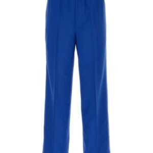 Gucci Man Electric Blue Wool Blend Pants | AlmaBagz