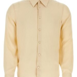 Gucci Man Beige Crepe Shirt | AlmaBagz