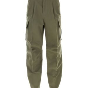 Gucci Man Army Green Cotton Cargo Pant | AlmaBagz