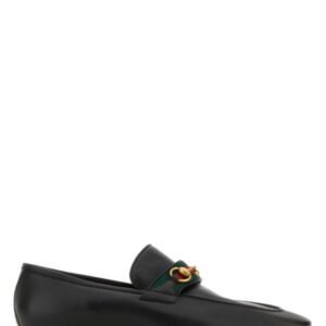 Gucci Man Black Leather Loafers | AlmaBagz