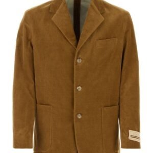 Gucci Man Caramel Velvet Blazer | AlmaBagz