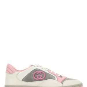 Gucci Woman Multicolor Fabric And Leather Mac80 Sneakers | AlmaBagz