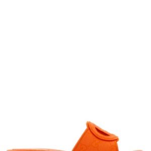 Gucci Woman Orange Gg Fabric Sippers | AlmaBagz