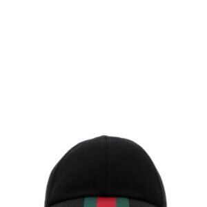 Gucci Man Black Wool Baseball Cap | AlmaBagz
