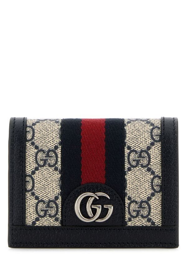 Gucci Woman Printed Supreme Gg Fabric Ophidia Wallet | AlmaBagz
