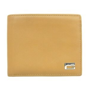 Gucci folio wallet G logo leather brown 034 4463 0836 | AlmaBagz