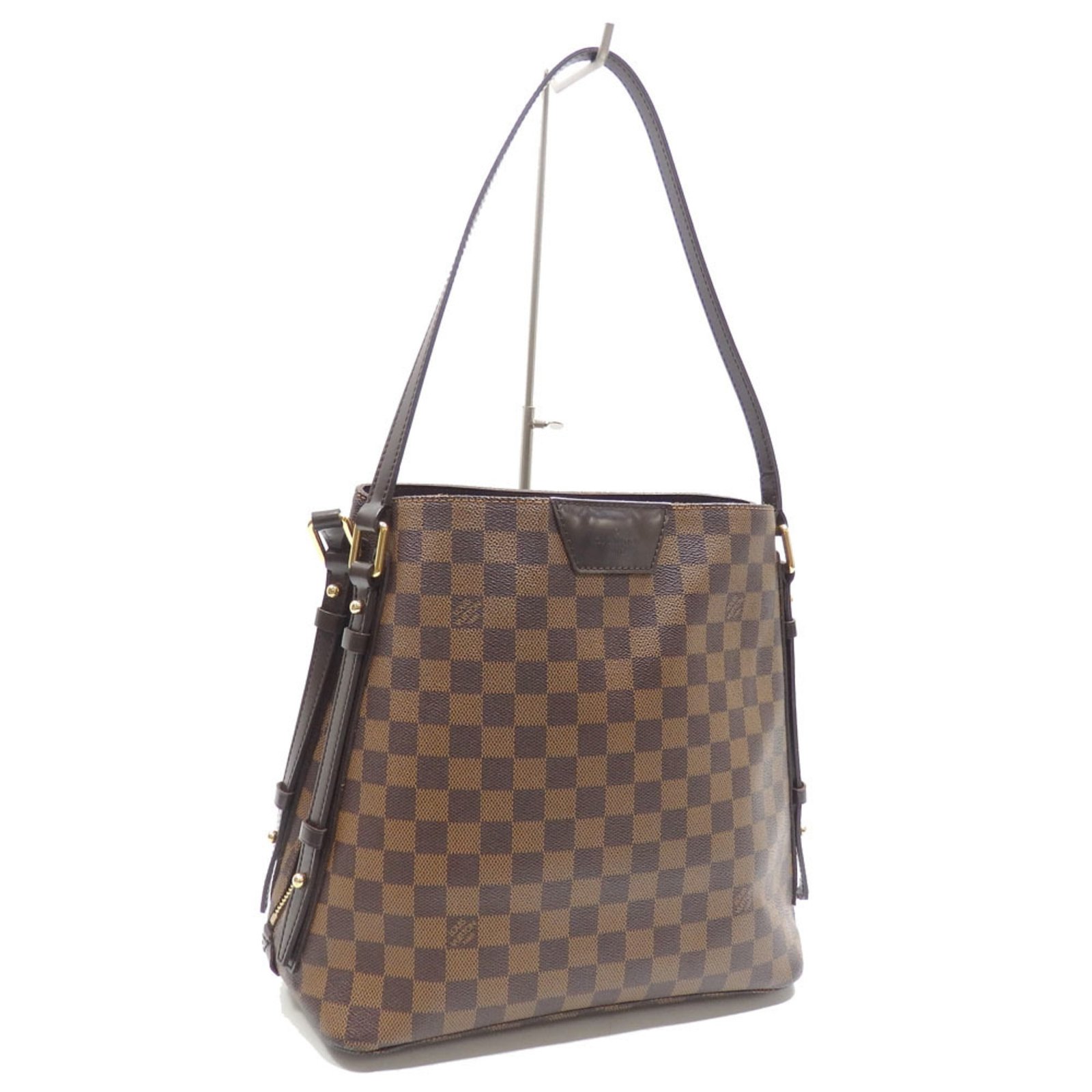 LOUIS VUITTON Shoulder Bag Damier Cava Rivington Women's N41108 Ebene | AlmaBagz - Image 10