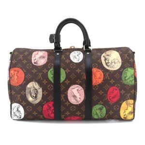 LOUIS VUITTON Fornasetti Monogram Cameo Keepall Bandouliere 45 Boston Shoulder Bag M59261 RFID | AlmaBagz