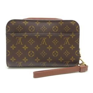LOUIS VUITTON Orsay Men's Second Bag M51790 Monogram Ebene [Brown] | AlmaBagz