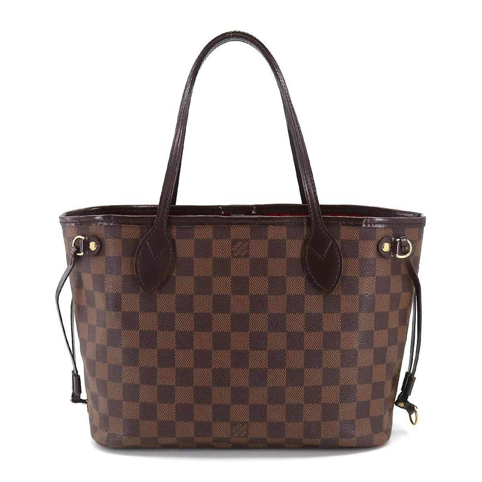 LOUIS VUITTON Damier Neverfull PM Tote Bag Ebene N51109 Brown | AlmaBagz