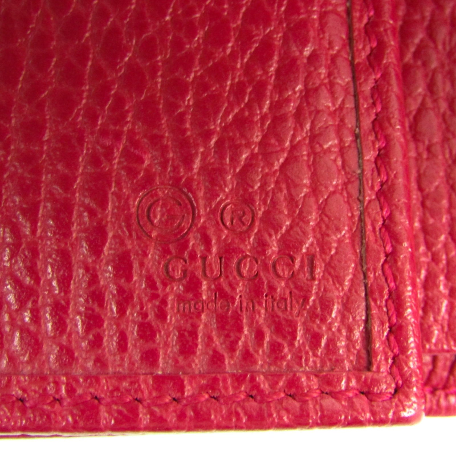 Gucci 363420 Women's Leather Long Bill Wallet (bi-fold) Pink | AlmaBagz - Image 9