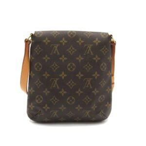 LOUIS VUITTON Musette Salsa Short Brown Monogram PVC coated canvas M51258 | AlmaBagz