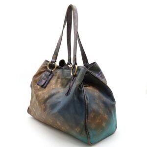 LOUIS VUITTON Monogram Jokes Heartbreak Tote Bag Large Shoulder Violet M95740 | AlmaBagz