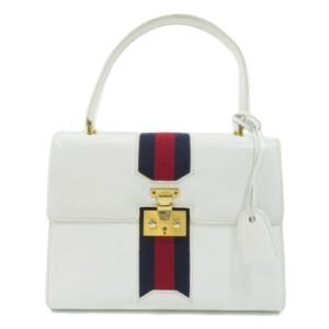 Gucci webbing line handbag calf ladies GUCCI | AlmaBagz