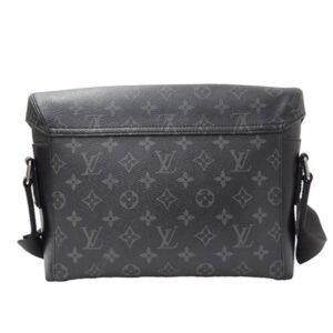 LOUIS VUITTON Bag Monogram Eclipse Men's Shoulder Voyage PM M40511 Gray Black | AlmaBagz