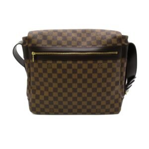 LOUIS VUITTON Bastille Shoulder Bag Brown Damier PVC coated canvas N45258 | AlmaBagz