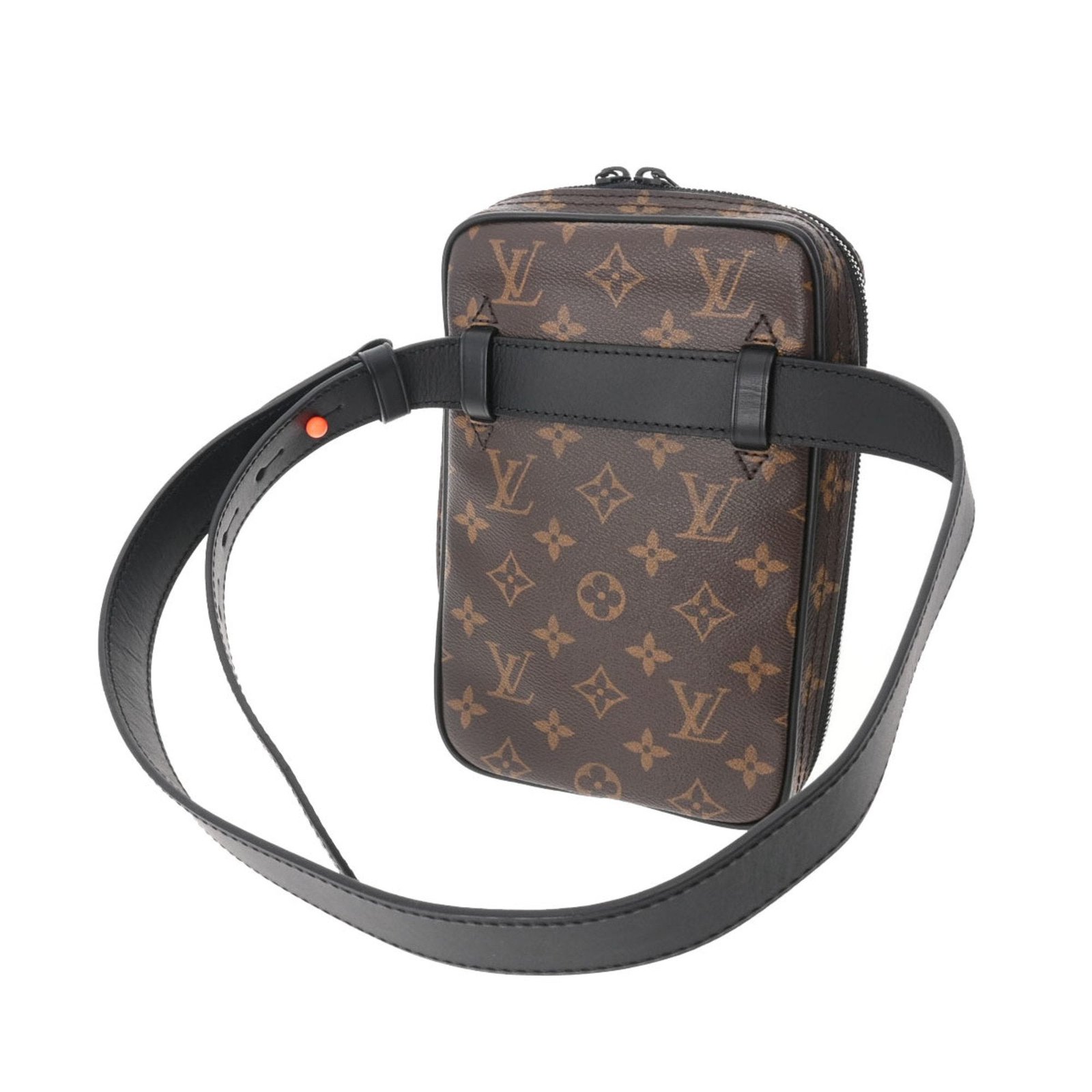 LOUIS VUITTON Monogram Solar Ray Utility Side Bag Brown M44477 Men's Canvas Waist | AlmaBagz
