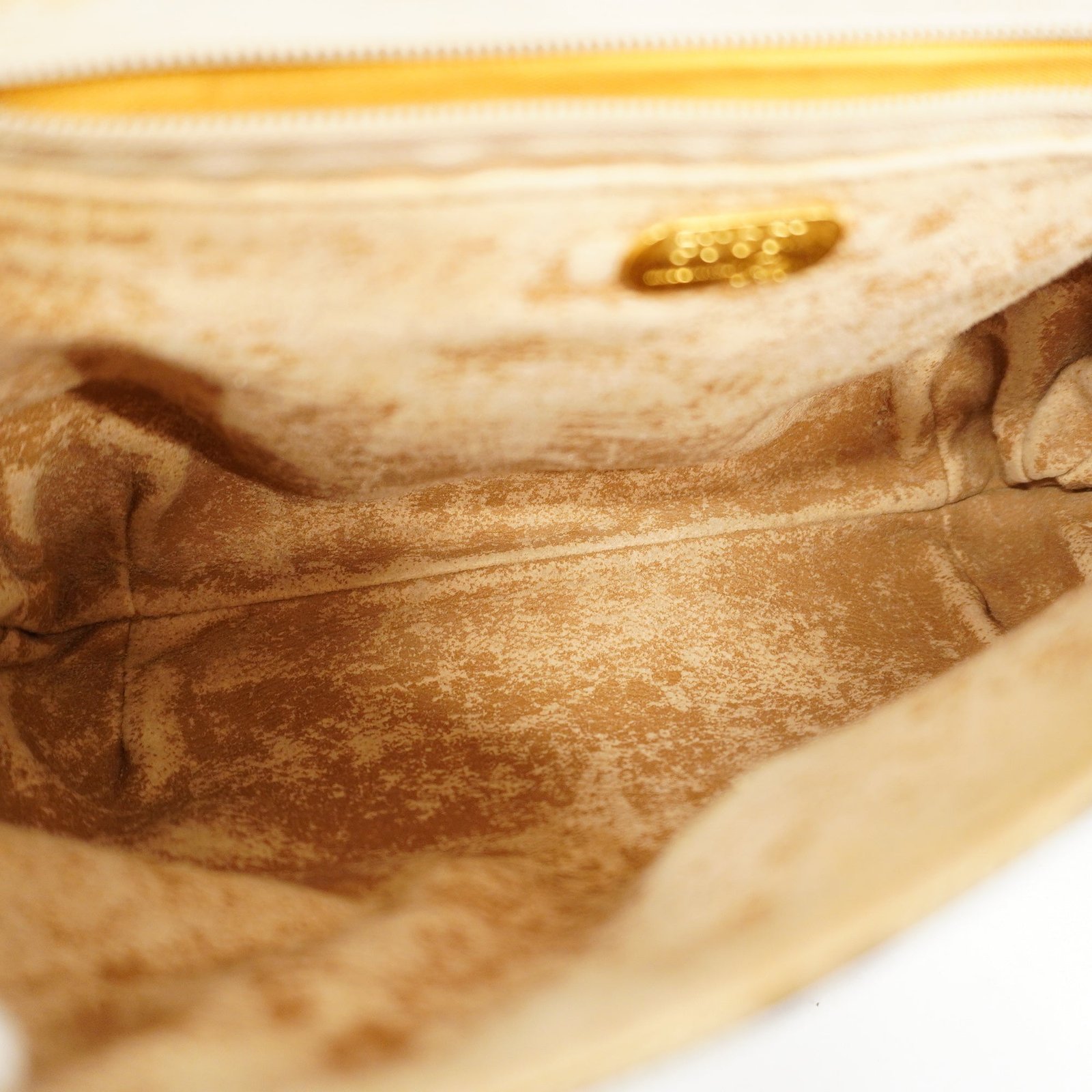 GUCCI GG Plus 122754 PVC Shoulder Bag Beige,Brown | AlmaBagz - Image 5