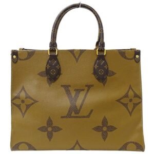 LOUIS VUITTON Bag Monogram Giant Women's Handbag Shoulder 2way Reverse On the Go MM M45321 | AlmaBagz
