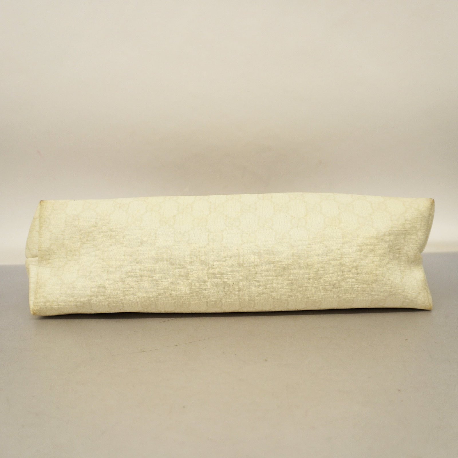 GUCCI Tote Bag 211134 Women's GG Supreme,Leather Tote Bag Brown,Ivory | AlmaBagz - Image 2