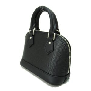 LOUIS VUITTON Nano Alma Black Black Epi Calfskin [cowhide] M81945 | AlmaBagz