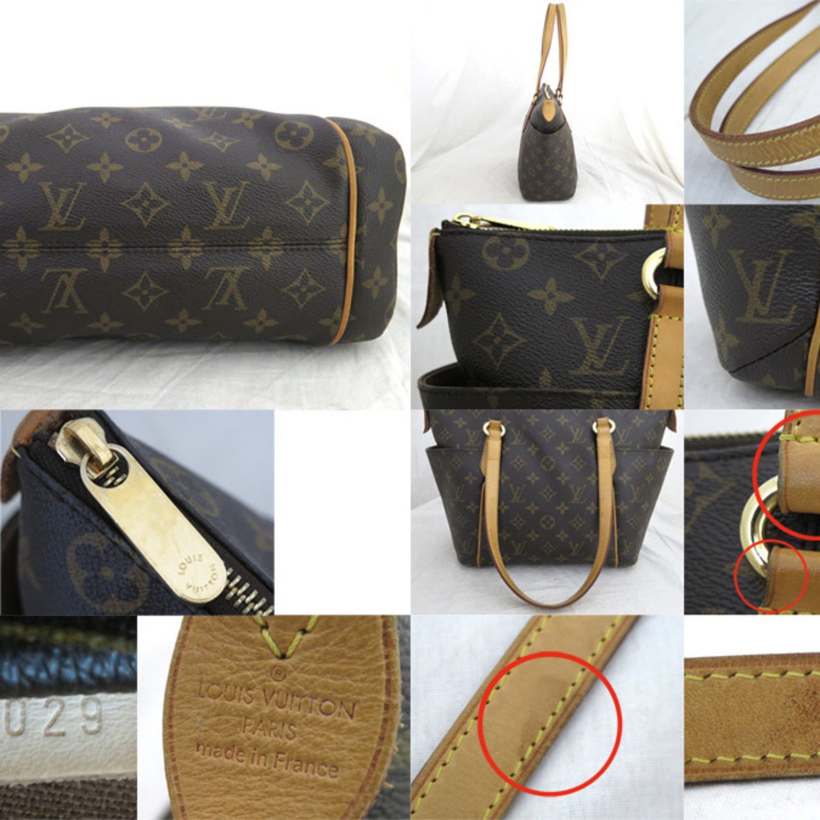 LOUIS VUITTON Shoulder Bag Monogram Totally PM Canvas Brown Gold Women's M56688 | AlmaBagz - Image 4