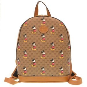 Gucci GG Supreme Small Backpack Beige 552884 Rucksack Bag | AlmaBagz