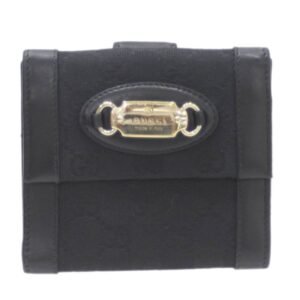 GUCCI Bifold Wallet GG Campus Black | AlmaBagz