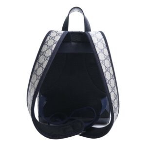 GUCCI Ophidia GG Supreme Small Backpack Rucksack 547965 Navy Women's | AlmaBagz