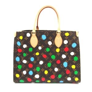 LOUIS VUITTON LVxYK On-the-Go MM Brown Mulch color Monogram PVC coated canvas M46379 | AlmaBagz