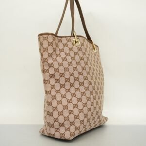 GUCCIAuth  GG Canvas Tote Bag 002 1098 Women's Tote Bag Brown,Pink | AlmaBagz