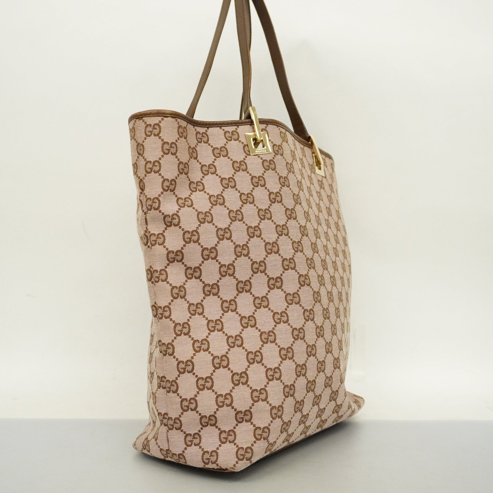GUCCIAuth GG Canvas Tote Bag 002 1098 Women's Tote Bag Brown,Pink | AlmaBagz