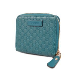 Gucci MicroGuccissima Bi-fold Wallet Micro Gucci Shima 449395 Women's | AlmaBagz