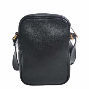GUCCI Leather Print Shoulder Bag 574803 Black Women's | AlmaBagz