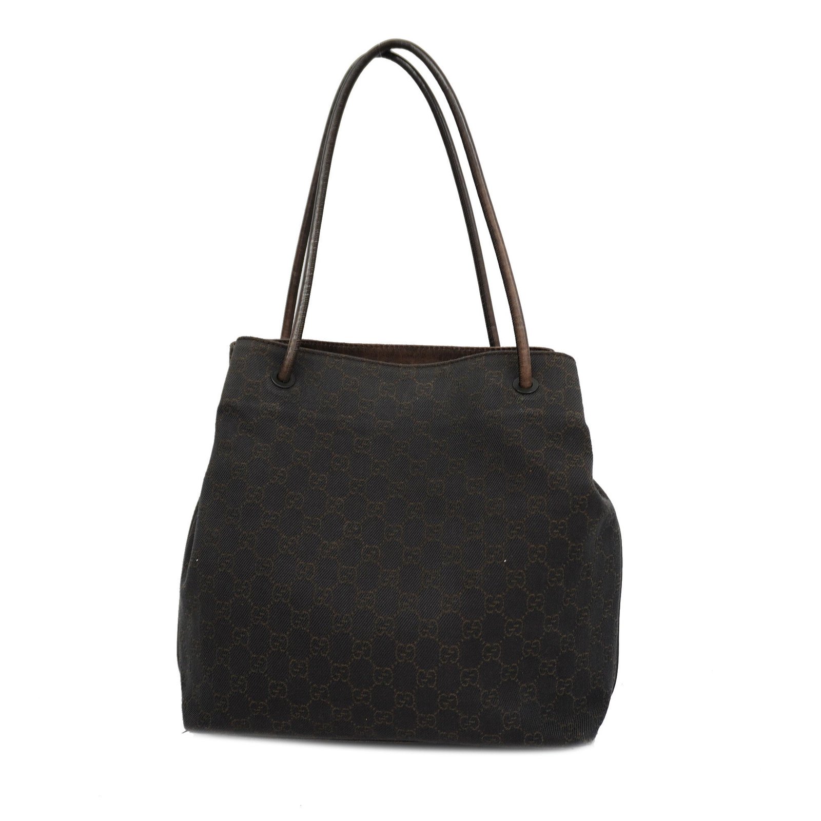 GUCCI GG Canvas Tote Bag 101341 Women's GG Canvas,Leather | AlmaBagz - Image 17