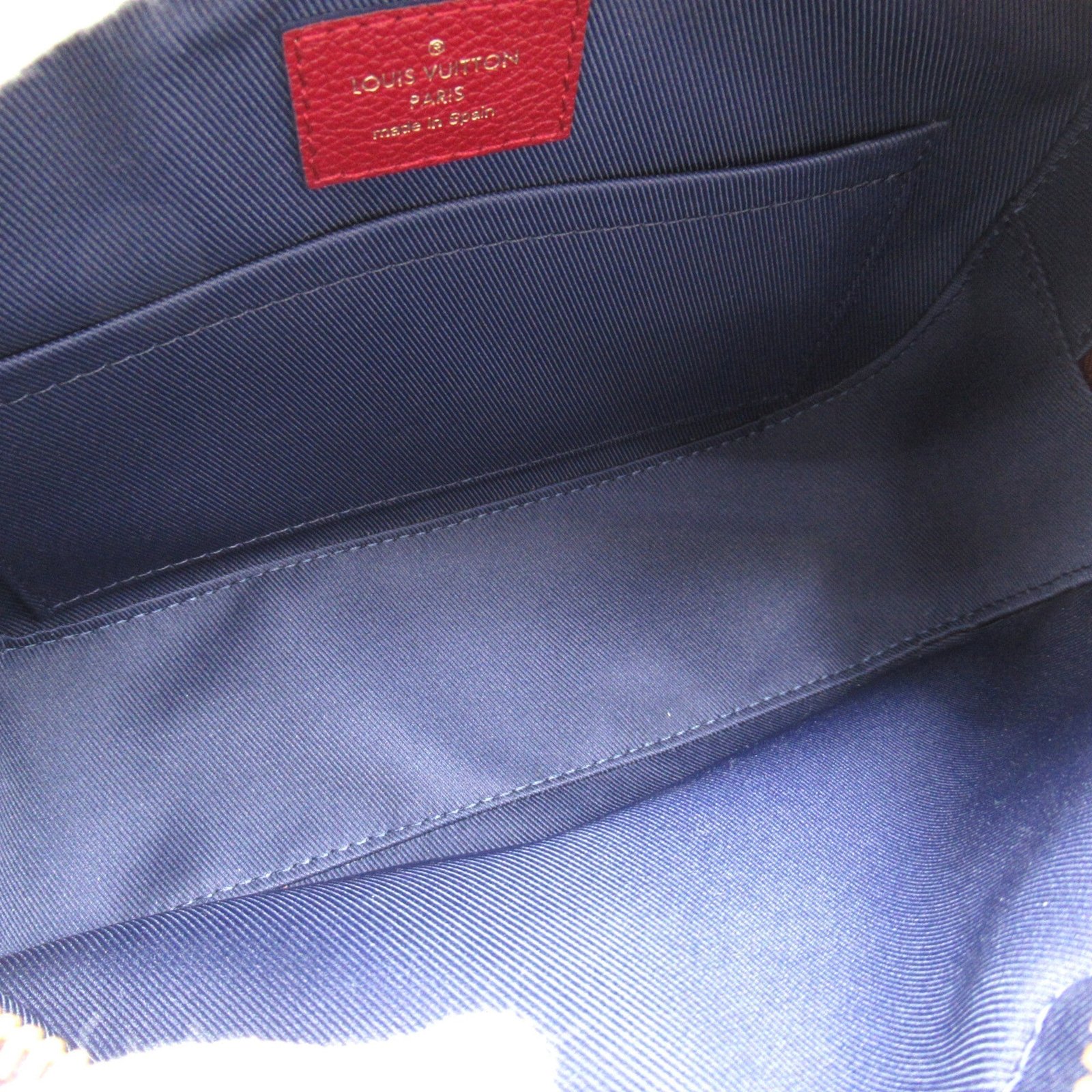 Louis Vuitton Saintonge Bordeaux system Cherry berry Monogram empreinte leather M44795 | AlmaBagz - Image 5