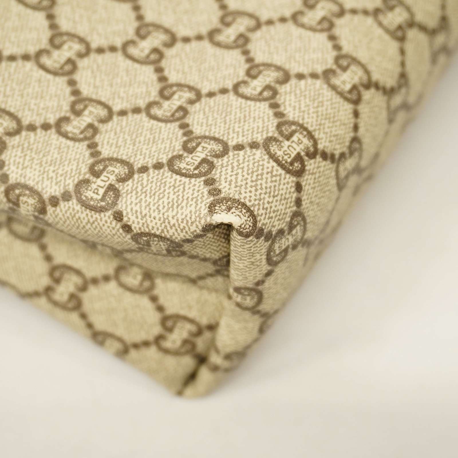 GUCCI Sherry Line Tote Bag 137396 Women's GG Plus,PVC Tote Bag Beige | AlmaBagz - Image 5