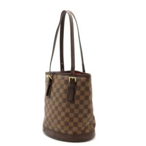 LOUIS VUITTON Damier Male bucket type shoulder bag tote pouch shortage N42240 | AlmaBagz