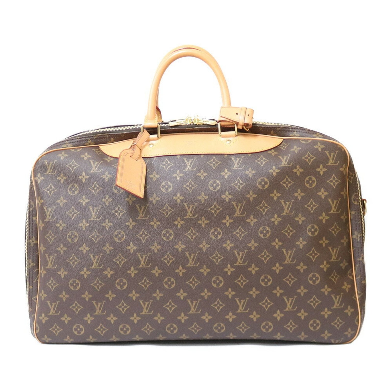 Louis Vuitton Boston Bag Monogram Alize de Poche M41392 Brown Women's Men's Canvas | AlmaBagz